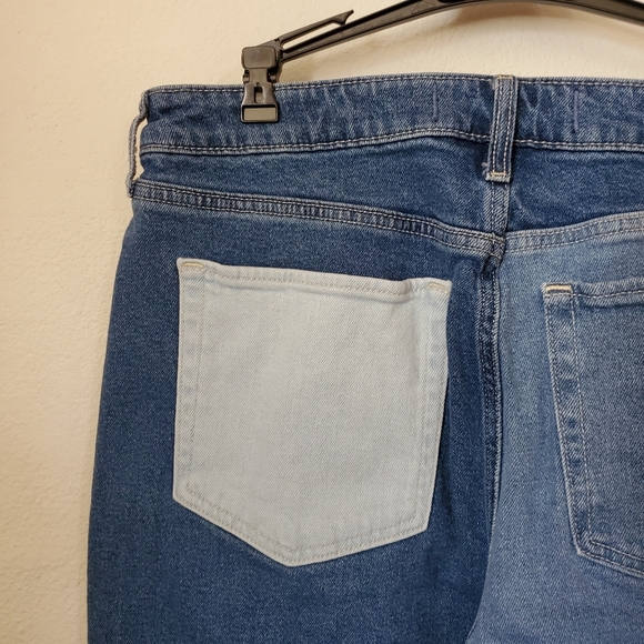 15R 32 Hollister Patchwork Jeans - Picture 2 of 10